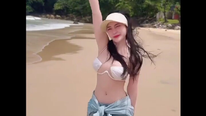 pantai nyaa bagus bangeet, nggak sabar mau nyelam😱🤤😋