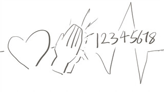 [Roza's handwriting] Heart beats
