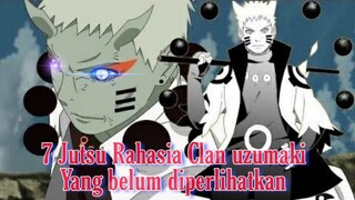 Jutsu Warisan Terkutuk !! Inilah 7 Jutsu Rahasia Clan Uzumaki Yang Belum Kalian ketahui