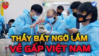 Chuẩn Bị Ra Sân Bay, HLV Park Nhận Phản Ứng Ngỡ Ngàng Của Bầu Hiển...