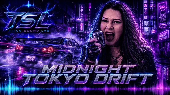 MIDNIGHT TOKYO DRIFT - Aggressive Phonk Racing Mix  (Phonk,  bass, Rock ) DJ joyce TSL
