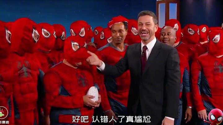 Làm thế nào để tìm ra Tom Holland giữa hàng trăm Người Nhện? Chiêu này của MC đã khiến “nhóc nhện” p