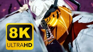 [𝟖𝐊/𝟔𝟎𝐅𝐏𝐒] Chainsaw Man (Chainsaw Man) Official PV 8K60 Frames Highest Quality SVFI Complementary Frames