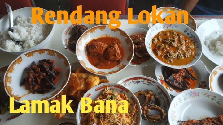Randang Lokan dan Gulai Pakis Udang di Rumah Makan Jasa Bundo I Kuliner Kota Padang