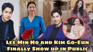 BREAKING NEWS!! LEE MIN HO AND KIM GO-EUN FINALLY SHOW UP IN PUBLIC #leeminho #kimgoeun #mineun