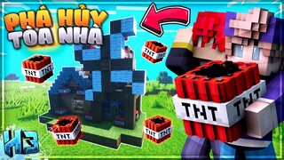 H3 Cùng Vanh MCVN THỬ THÁCH Phá Hủy TÒA NHÀ Bằng 100 Trái TNT | #2 - MINI GAME