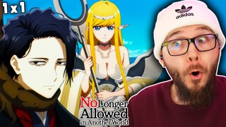 Dazai from Bungo Stray Dogs? | No Longer Allowed in Another World Episode 1 Reaction!