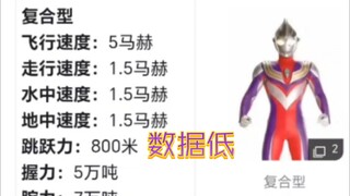 迪迦这数据给的也太低了吧……