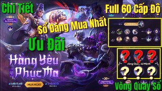 Sổ Sứ Mệnh Mùa 37 Chi Tiết Full 60 Cấp Độ, Vòng Quay Sổ Sứ Mệnh 37-Ưu Đãi,Vòng Quay Sổ Đáng Mua Nhất