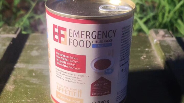 15-year shelf-life beef rice canned food—survivalists' favorite!