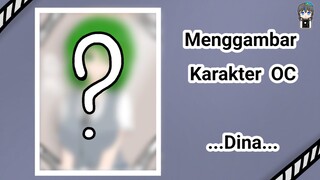 [Speedpaint] Menggambar karakter OC, DINA
