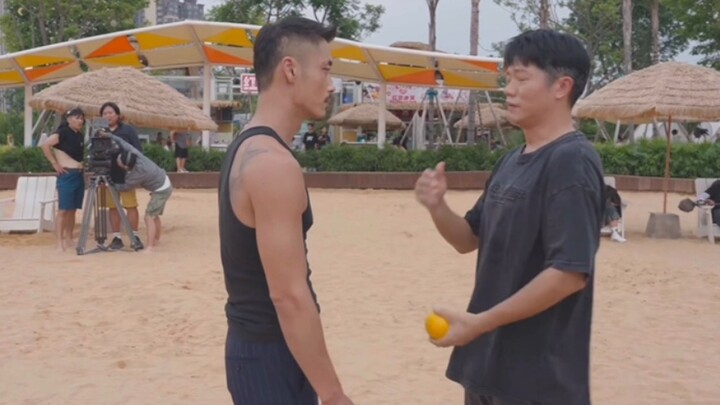 เบื้องหลังภาพยนตร์ คุณเจิ้งอี้ กำลังแสดงอย่างเอาจริงเอาจัง