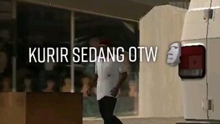 Kurir CJ siap mengantar kan paket anda dengan tidak aman dan dengan cara yang aneh