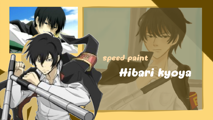 drawwing hibari kyoya จาก reborn