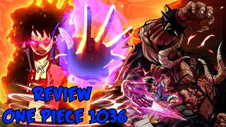 REVIEW ONE PIECE 1036 - LUFFY VS KAIDO MENGUNAKAN JURUS BARU BERSIAP UNTUK AWAKENING!!!