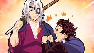 The sunny and cheerful boy returns. After learning that Tanjiro has all his limbs intact again after