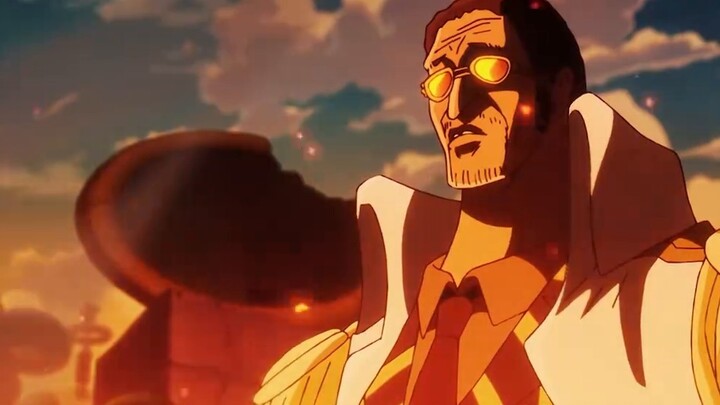 Akainu, who has always been cold-blooded and ruthless, will one day take the initiative to apologize