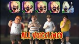 All Charlie, Lis, Mike, J's Voice Lines in All Ice Scream 1, 2, 3, 4, 5 Series