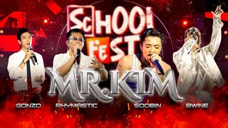 Mr. Kim - Rhymastic x SOOBIN x GONZO x B-wine tại SCHOOL FEST 2023 #Rhymastic #SOOBIN #SchoolFest