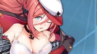 [Azur Lane] Shuangtian Lei raider bốn nhân giết boss kép Rainbow Tower Ex (8477 điểm)