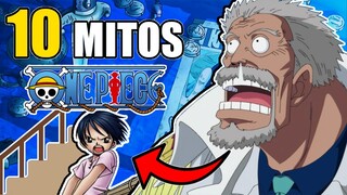 10 MITOS de One Piece QUE NO VAS A CREER