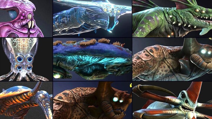 【Deep Trek】All Leviathan and Deadly Creatures