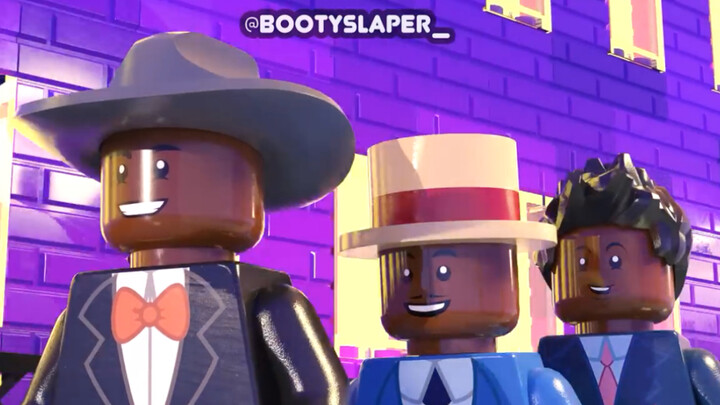 Xin Jifei da đen phiên bản LEGO