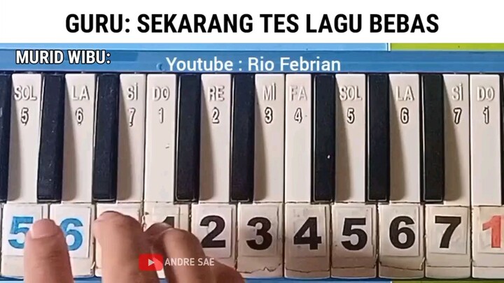 POV: di suruh buat lagu pakai pianika sama guru....