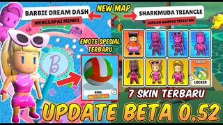 NEW BIG UPDATE 0.52 BETA! 7 SKIN BARU BARBIE, 2 MAP BARU DAN EMOTE SPESIAL VOLI TERBARU