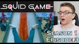 Squid Game Season 1 Episode 3 - The Man With The Umbrella - REACTION!!