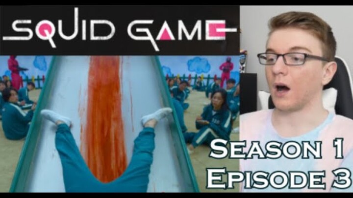 Squid Game Season 1 Episode 3 - The Man With The Umbrella - REACTION!!