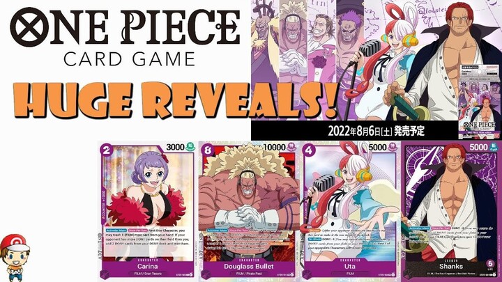 MANY One Piece TCG Film Starter Deck Cards Revealed! 1st Shanks Leader! (Big One Piece TCG News)