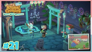 Japanese Street Shrine Singing Room For Shino In Happy Home Paradise #21 (No Commentary/Speedbuild)