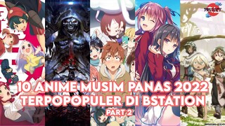 Dari Isekai sampai Komedi inilah10 Anime Musim Panas 2022 Terpopuler di Bstation | #Part2