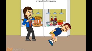 Eric misbehaves at The Golden Corral