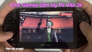 Batman vs Jocker-Batman: arkham origins blackgate chơi trên Ps Vita 2k