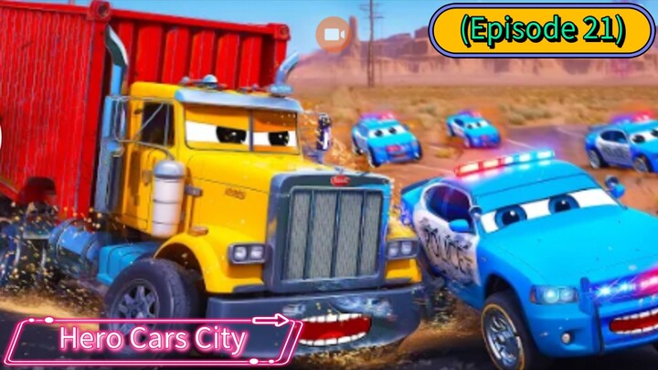 Hero Cars City (Episode 21) The Heat Father Trucks