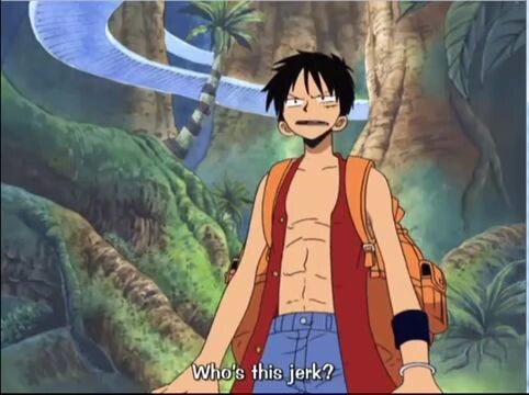 Luffy sky island song - One Piece Funny Moment