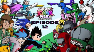 Pibby x FNF Series (Ep. 12) vs Corrupted Among Us, Rainbow Friends x Poppy Playtime x FNF Animation