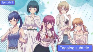 The Café Terrace and Its Goddesses Episode 2 Tagalog subtitle