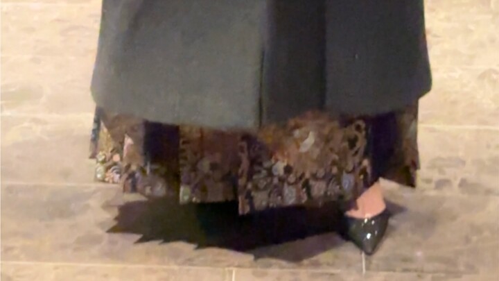 马面裙｜只露出了一点裙摆，却感受到了满满的中式华丽