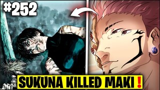 MAKI IS DEAD😯 || Jujutsu Kaisen Chapter 252 SPOILERS / Theory in HINDI