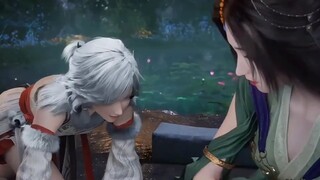 "Yu Liu's fragrance is so intoxicating that even the silver moon can't help but climb into bed."