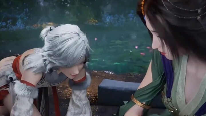 "Aroma harum dari tubuh Liu Yu membuat bulan perak pun tak bisa menahan diri untuk naik ke tempat ti