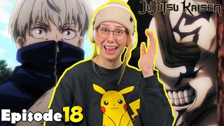 ARE THEY DOOMED | Jujutsu Kaisen Episode 18 | REACTION