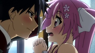 [High energy throughout] The wall-dong kiss is so sexy and sour