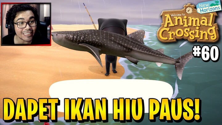 MANCING IKAN HIU DI SHARK ISLAND! (#60) [Animal Crossing New Horizons Indonesia]