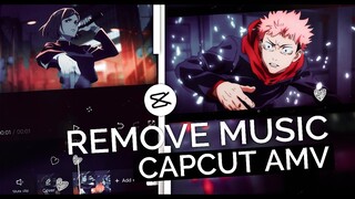 How To Separate Vocals From Music || CapCut AMV Tutorial