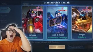 LOGIN SEKARANG !! EVENT TRANSFORMER ORI SERVER ! LANGSUNG AMBIL SKIN TRANSFORMER