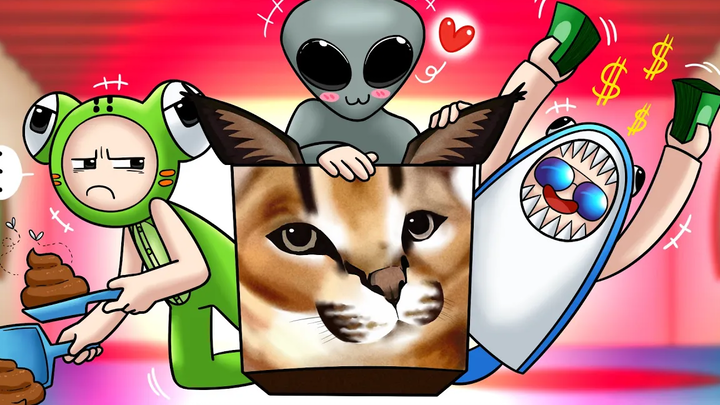 กบเลี่ยนหลามเลี้ยง Floppa - Roblox